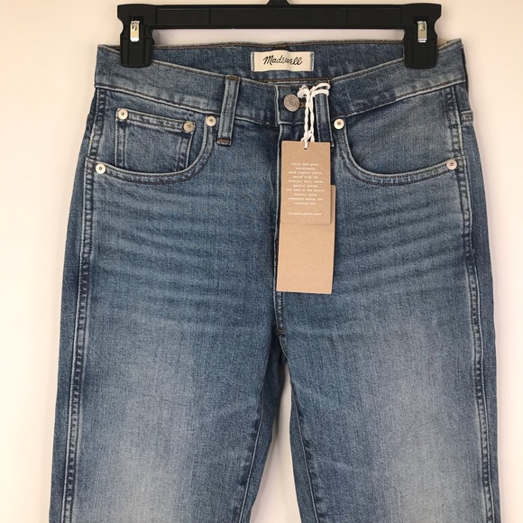 NWT Madewell High Rise Cali Demi Boot Jeans - Picture 4 of 7
